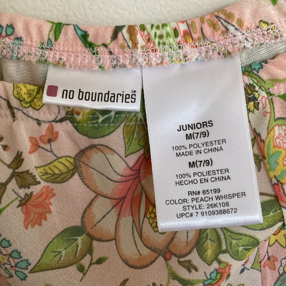 No Boundaries Paisley Festival Coquette Cottagecore Maxi Slip Skirt Size MD - Picture 8 of 12